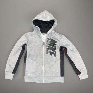 Nike Dri-Fit Boys Zip-Up Hooded Jacket Size 6 (5-6yrs)